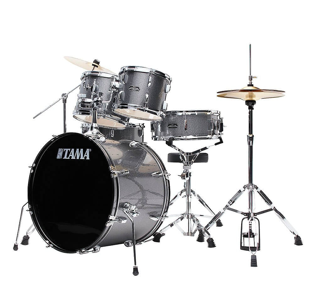 TAMA ST52H5CCSS STAGESTAR 5-piece Complete Drum Kit Cosmic Silver Sparkle 7