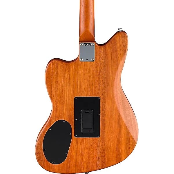 Fender Acoustasonic Standard Jazzmaster Acoustic Electric Guitar - Aged Natural 6