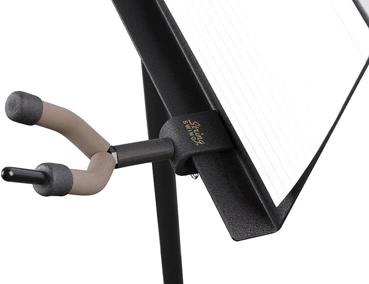 StringSwing Violin Hanger for Music Stand - With Bow Holder