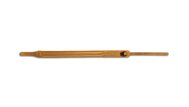 Taylor Ascension 3\" Cordovan Leather Guitar Strap - Black/Butterscotch 2