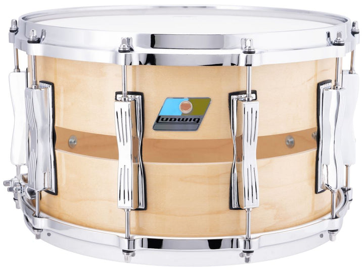 Ludwig 8X14 Slotted Coliseum Snare Drum - Classic Maple
