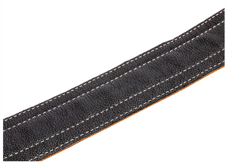 Taylor American Dream Leather Strap (Brown/Black with White Stitching)