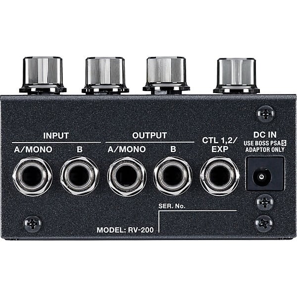 Boss RV-200 Reverb Effects Pedal 2