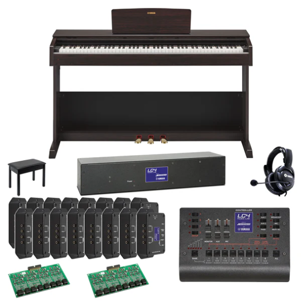 Yamaha LC4 Deluxe Music Lab for 24 Students and 1 Teacher with Yamaha –