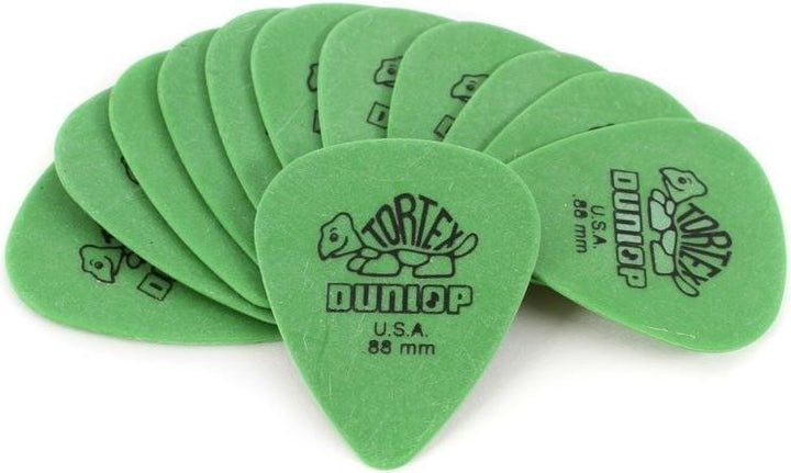 Dunlop Standard Tortex Pick Pack (Green .88 2