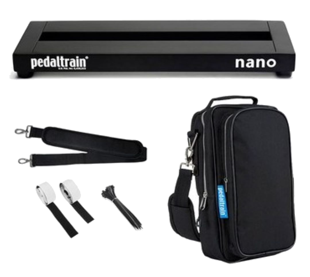Pedaltrain Nano 14-inch x 5.5-inch Pedalboard with Soft Case