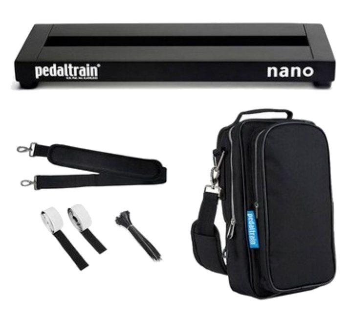 Pedaltrain Nano 14-inch x 5.5-inch Pedalboard with Soft Case