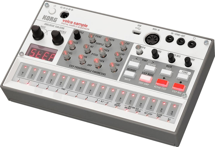 Korg Volca Sample 2 Digital Sample Sequencer - With USB MIDI 2