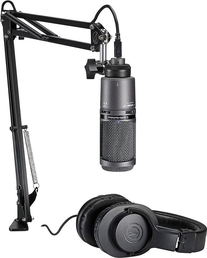 Audio-Technica AT2020USB+PK Streamer/Podcaster Pack