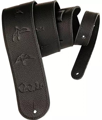 PRS Leather Birds Guitar Strap Black