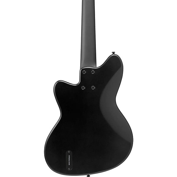 Ibanez Talman 5-String Electric Bass Guitar - Black Flat 6