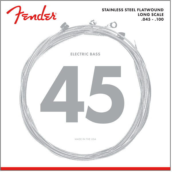 Fender 9050L Sainless Flatwound Bass Strings (45-100)