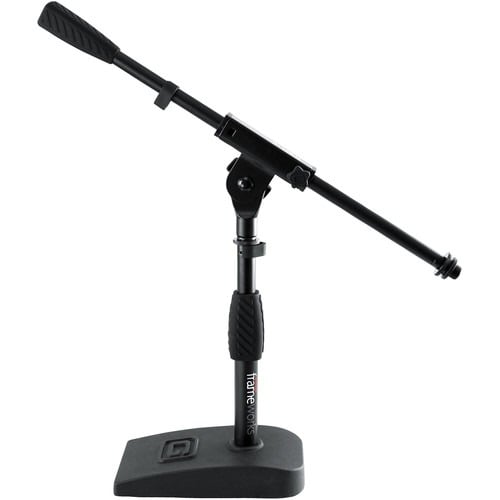 Gator Frameworks Bass Drum and Amp Mic Stand with Single Section Boom - (GFW-MIC-0821) 2