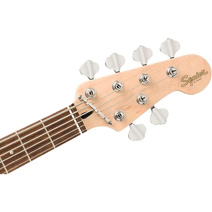 Squier Affinity Series Jazz Bass VI Electric Bass Guitar - Black Metallic 4