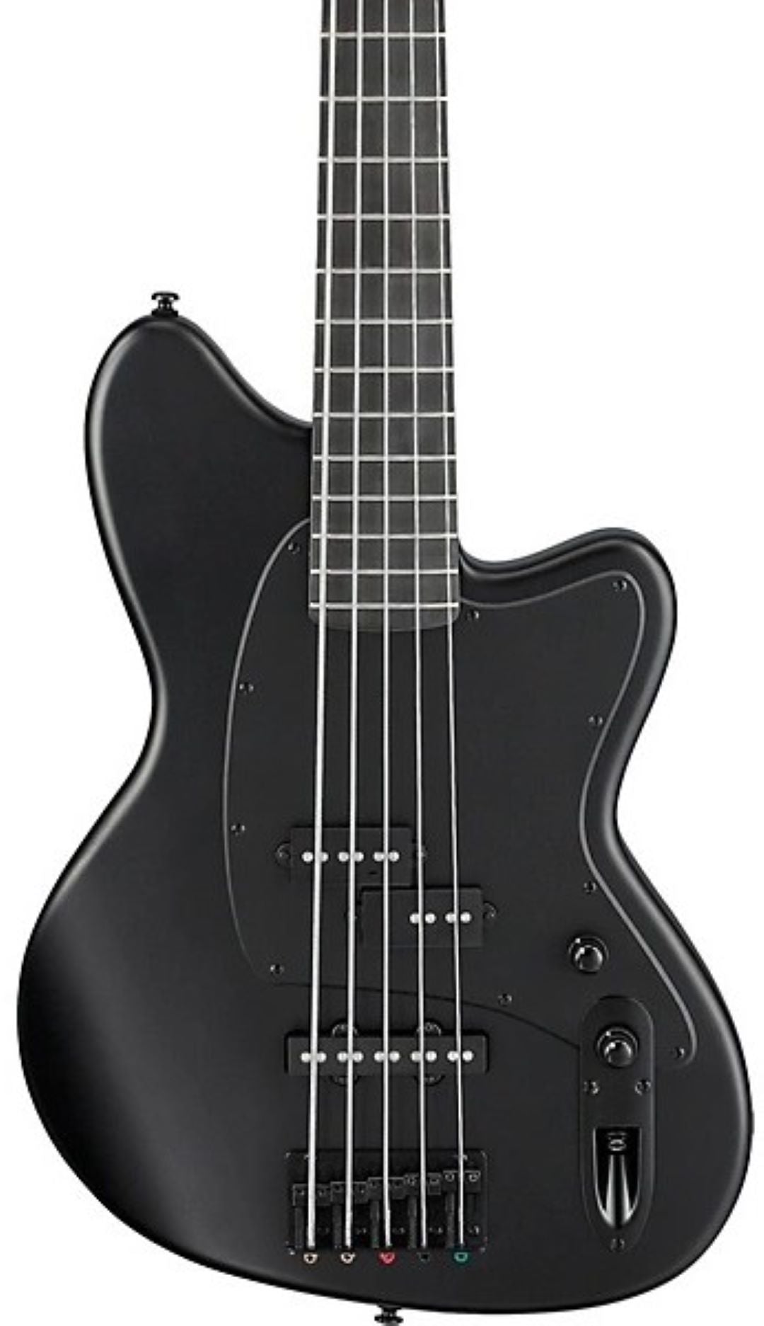Ibanez Talman 5-String Electric Bass Guitar - Black Flat