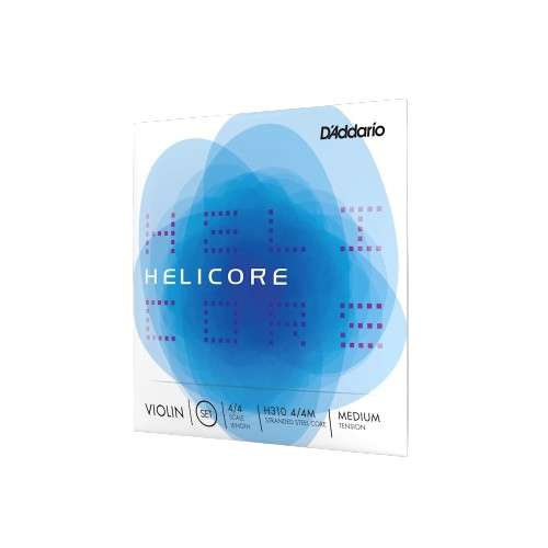 D'Addario H310 Helicore Violin Pack - 4/4 (Medium Tension)
