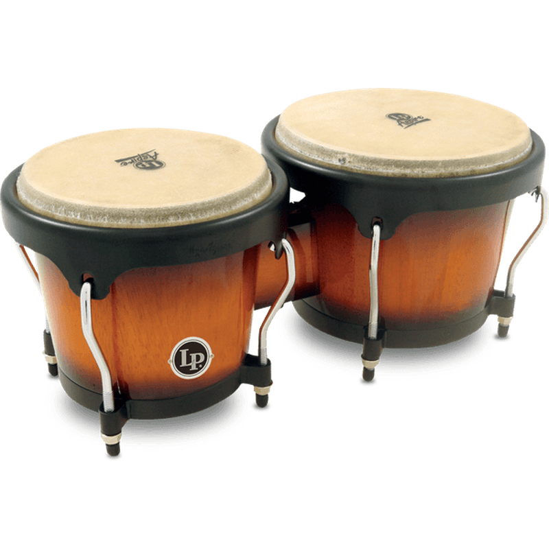 Latin Percussion LP601 Aspire Bongos Vintage Sunburst