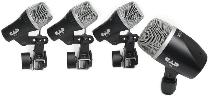 CAD Stage4 Drum Microphone Package - With Carry Case