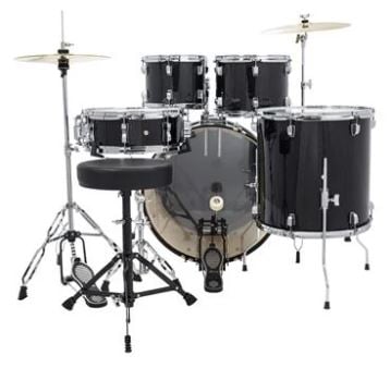Ludwig Accent Drive 5-Piece Drum Kit - Black Sparkle