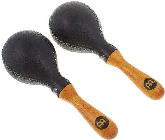 Meinl PM2BK Concert Black Plastic Maracas