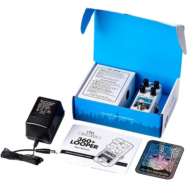 Electro-Harmonix Pico 360+ Looper Pedal - White
