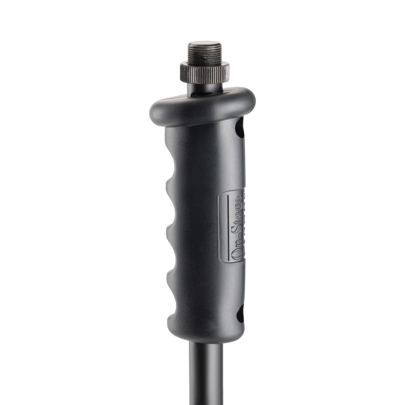 On-Stage MS7255PG PistolGrip Dome-Base Microphone Stand - Black