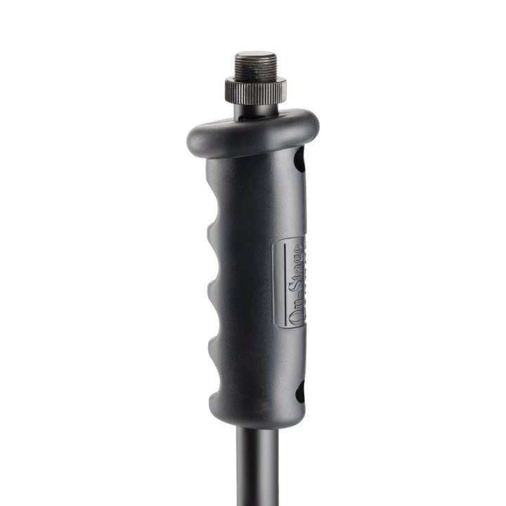 On-Stage MS7255PG PistolGrip Dome-Base Microphone Stand - Black