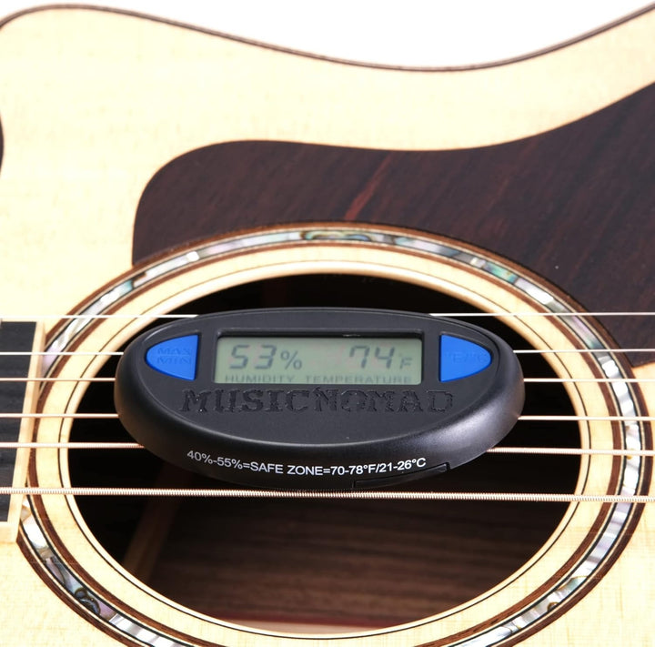 Music Nomad MN312 HONE Guitar Hygrometer Humidity & Temperature Monitor