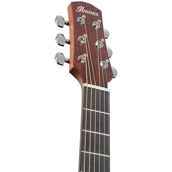 Ibanez AAM50CE Advanced Auditorium Acoustic Electric Guitar - Coral Red Burst 3
