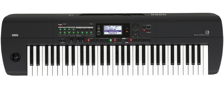 Korg i3MB Keyboard and Music Workstation (Matte Black)