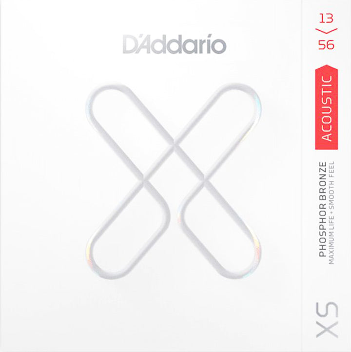 D'Addario XSAPB1356 XS Acoustic String Set Phosphor Bronze Medium