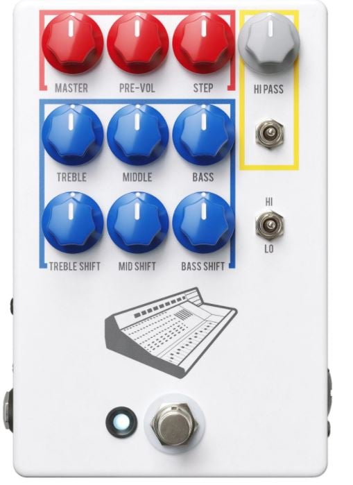 JHS Colour Box V2 Preamp Pedal White