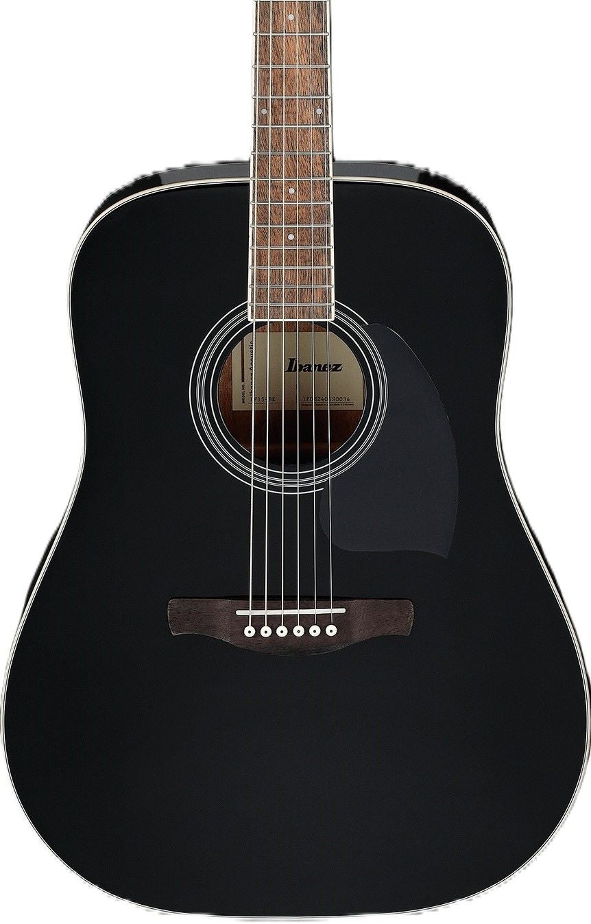 Ibanez PF15BK Acoustic Guitar - Black