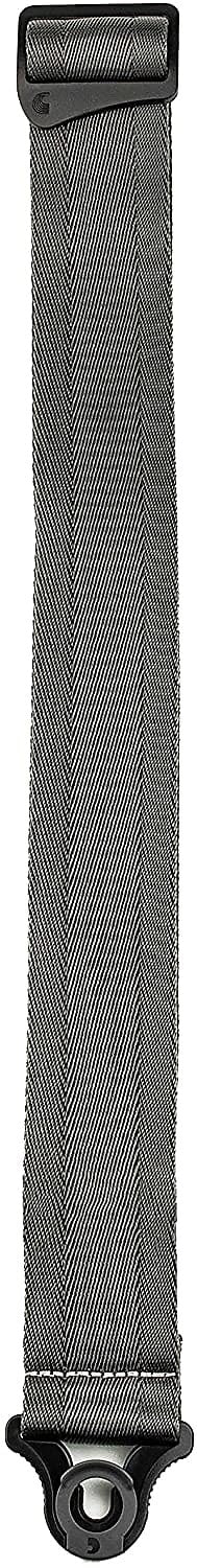 D'addario 50BAL09 50MM Guitar Strap Auto Lock Metal Grey