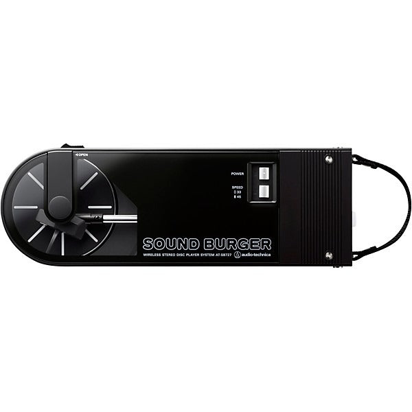 Audio-Technica Sound Burger Portable Bluetooth Record Player - Black