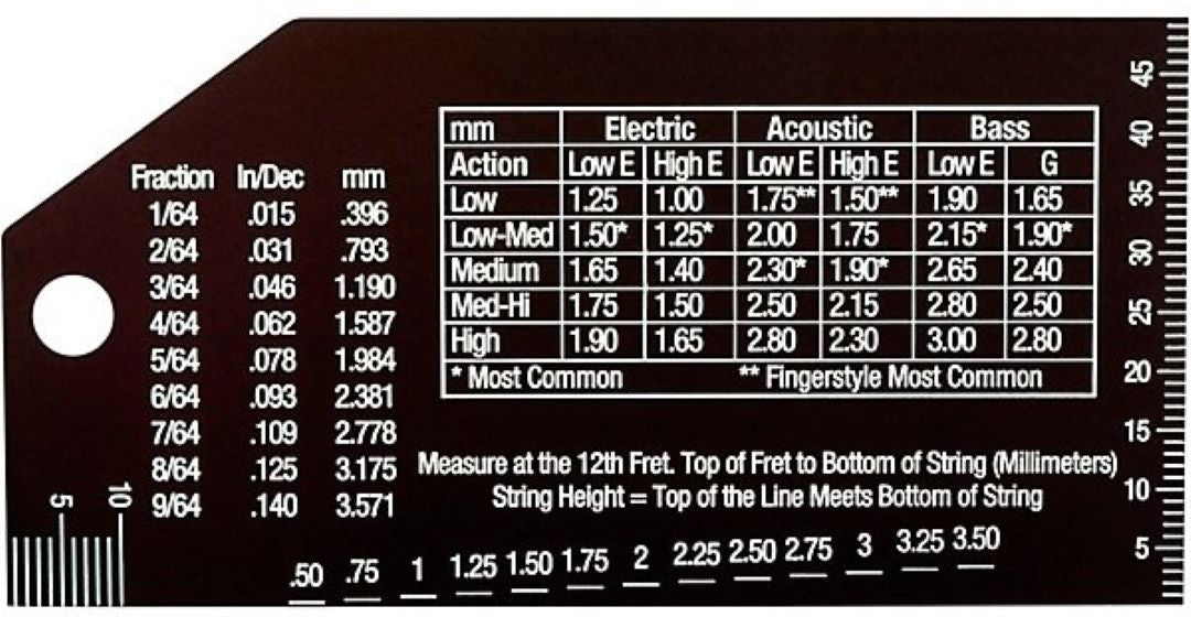 Music Nomad MN602 Precision String Action Gauge
