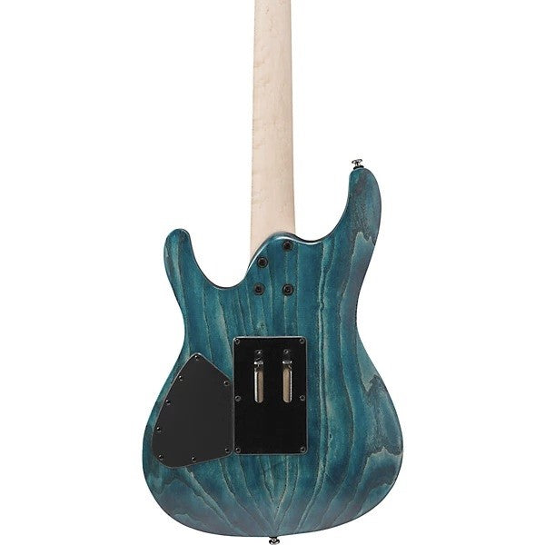 Ibanez S520AH Standard Electric Guitar - Cosmic Blue Stained Flat