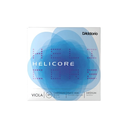 D'Addario H410MM Helicore Medium Scale Viola Strings - Medium Tension