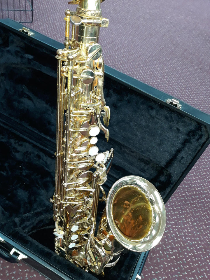 Used Antigua Winds Eb Alto Saxophone - Yellow Brass