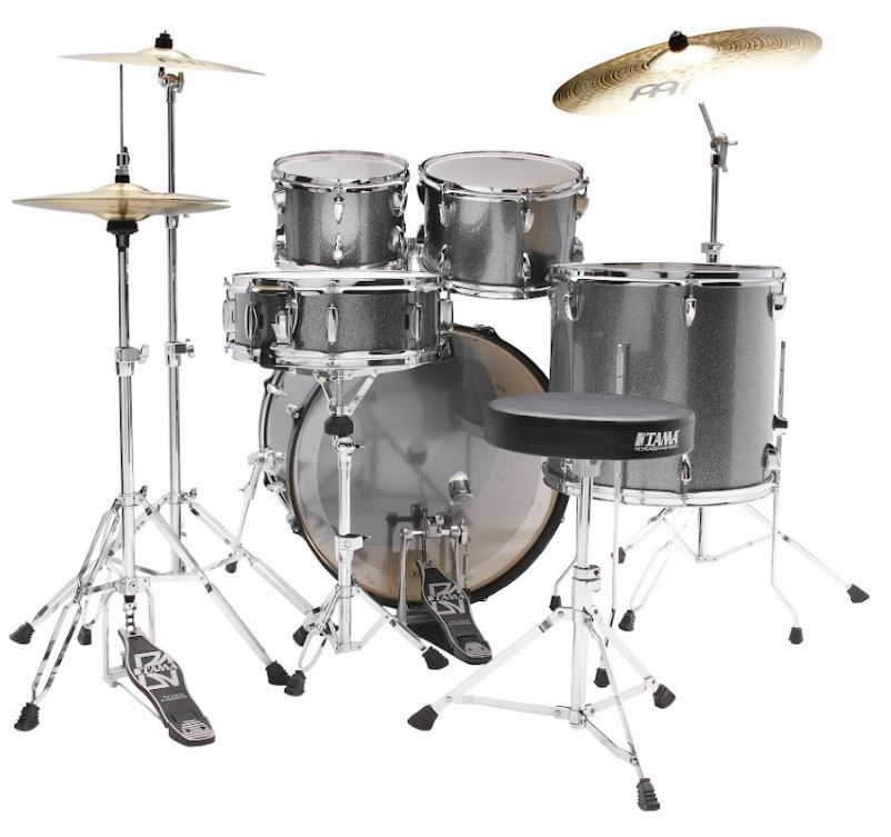 Tama 'Limited Edition' Imperialstar Drum Kit - Galaxy Silver