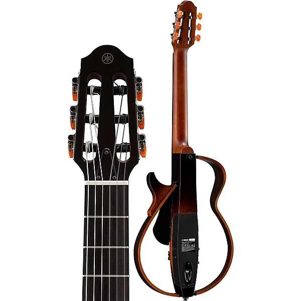 Yamaha SLG200N Nylon String Silent Guitar - Tobacco Sunburst 4