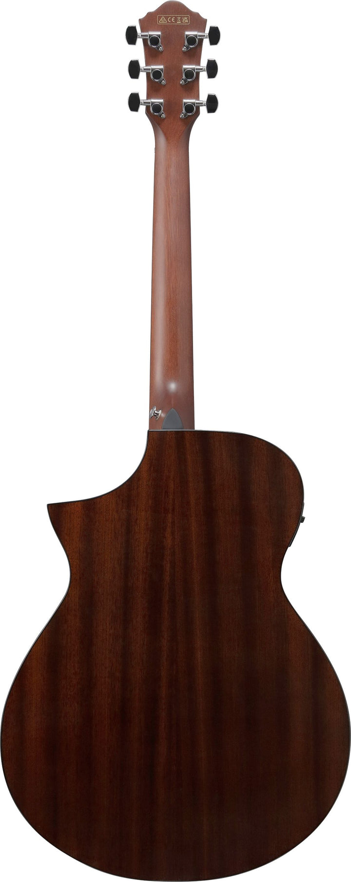 Ibanez AEWC16QATKH Acoustic Electric Guitar - Transparent Black Sunburst