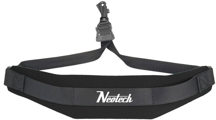 Neotech Extra Long Size Soft Saxophone Strap With Swivel Hook - Black