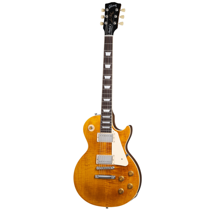 Gibson Les Paul Standard 50's Figured Top Electric Guitar - Honey Amber 5