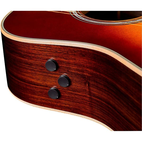 Yamaha LS-TA TransAcoustic Concert Acoustic Electric Guitar - Brown Sunburst 4