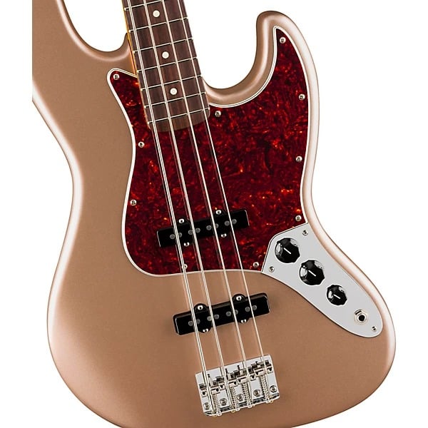 Fender American Professional Classic Jazz Bass - Faded Firemist Gold