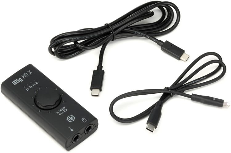 IK Multimedia iRig HD X Guitar Interface 2