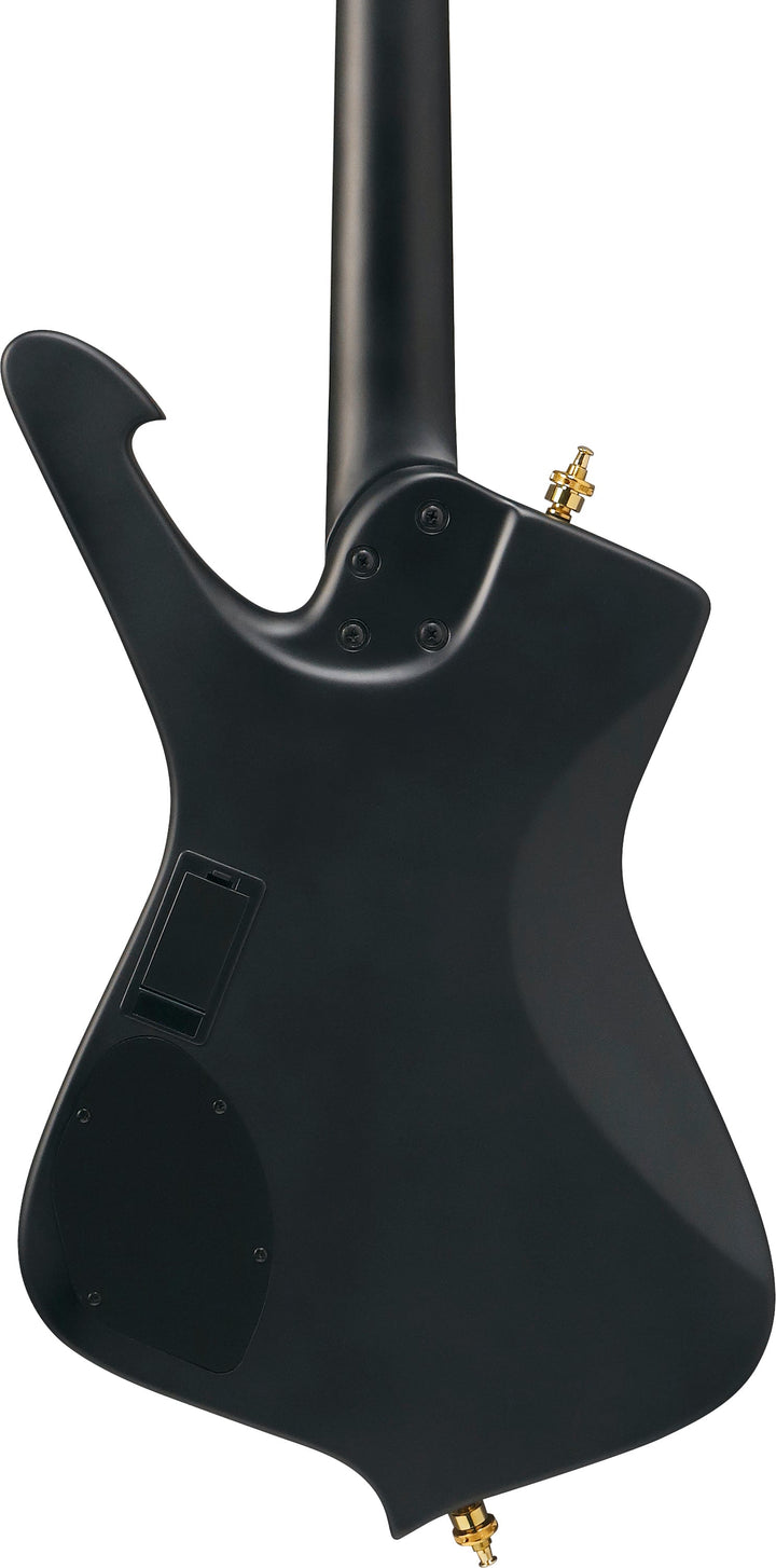 Ibanez ICB620BKF ICB 4-String Electric Bass Guitar - Black Flat 6