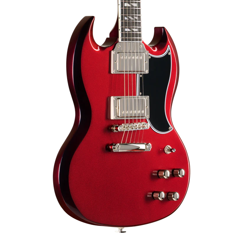 Epiphone Inspired by Gibson Futura SG Custom Electric Guitar - Midnight Ember Shift 5