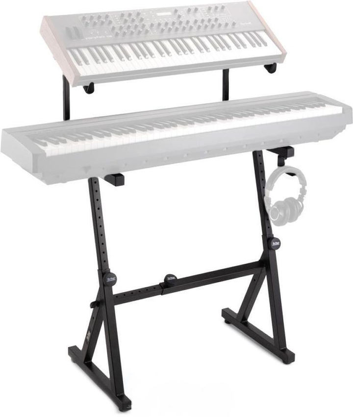 On-Stage KS1365 Z Keyboard Stand - With Second Tier 2